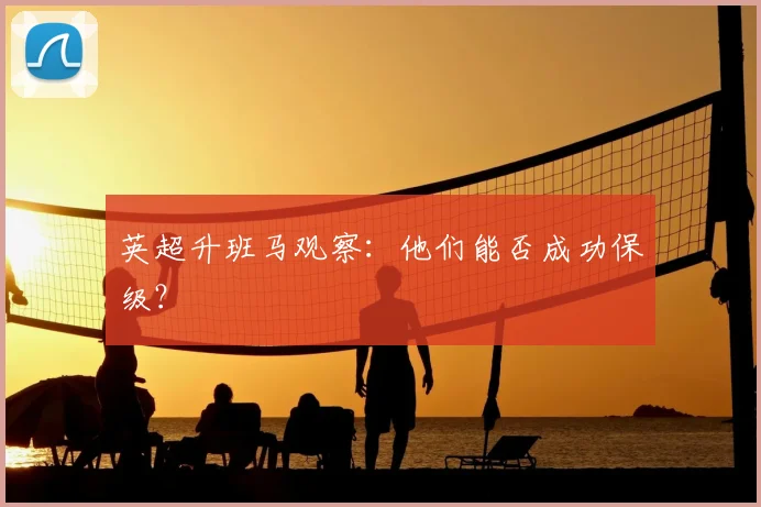 英超升班马观察:他们能否成功保级?