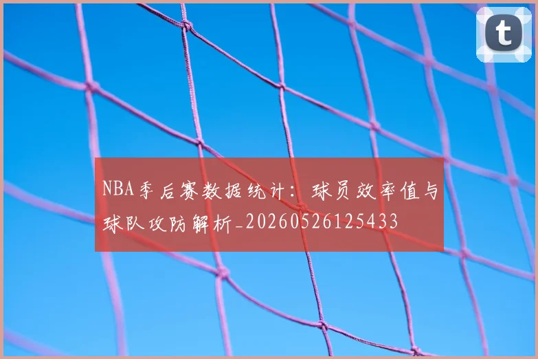 NBA季后赛数据统计：球员效率值与球队攻防解析_20260526125433